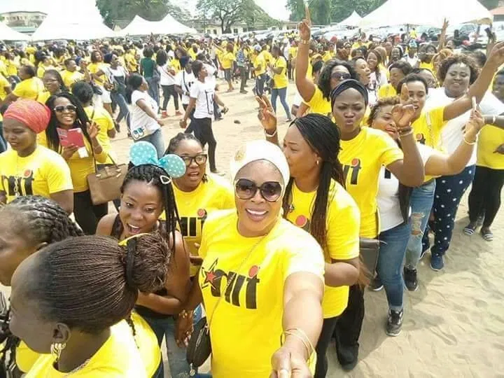 Female IN gathering in Lagos